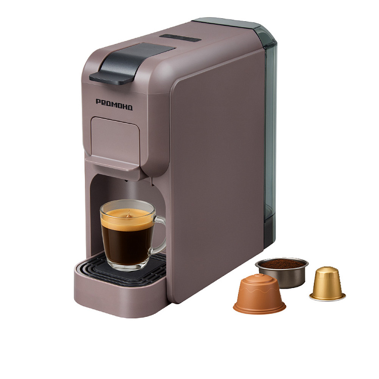 Кофеварка РЕДМОНД CM713 (серо-коричневый) - фото - купить в интернет-магазине Редмонд